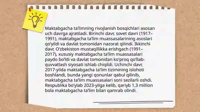 Maktabgacha taʼlimda taʼlim dasturlarini ishlab chiqish 3