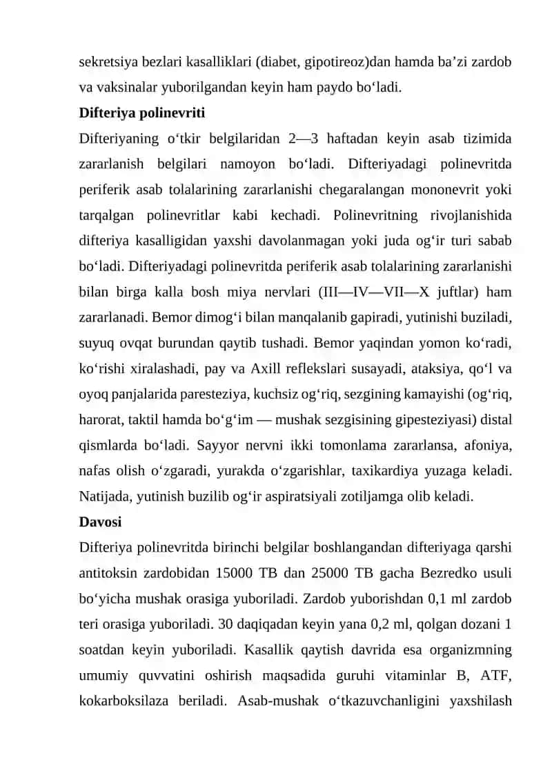 TOKSIK NEVRITLARNING KELIB CHIQISH SABABLARI VA ASORATLARI 3
