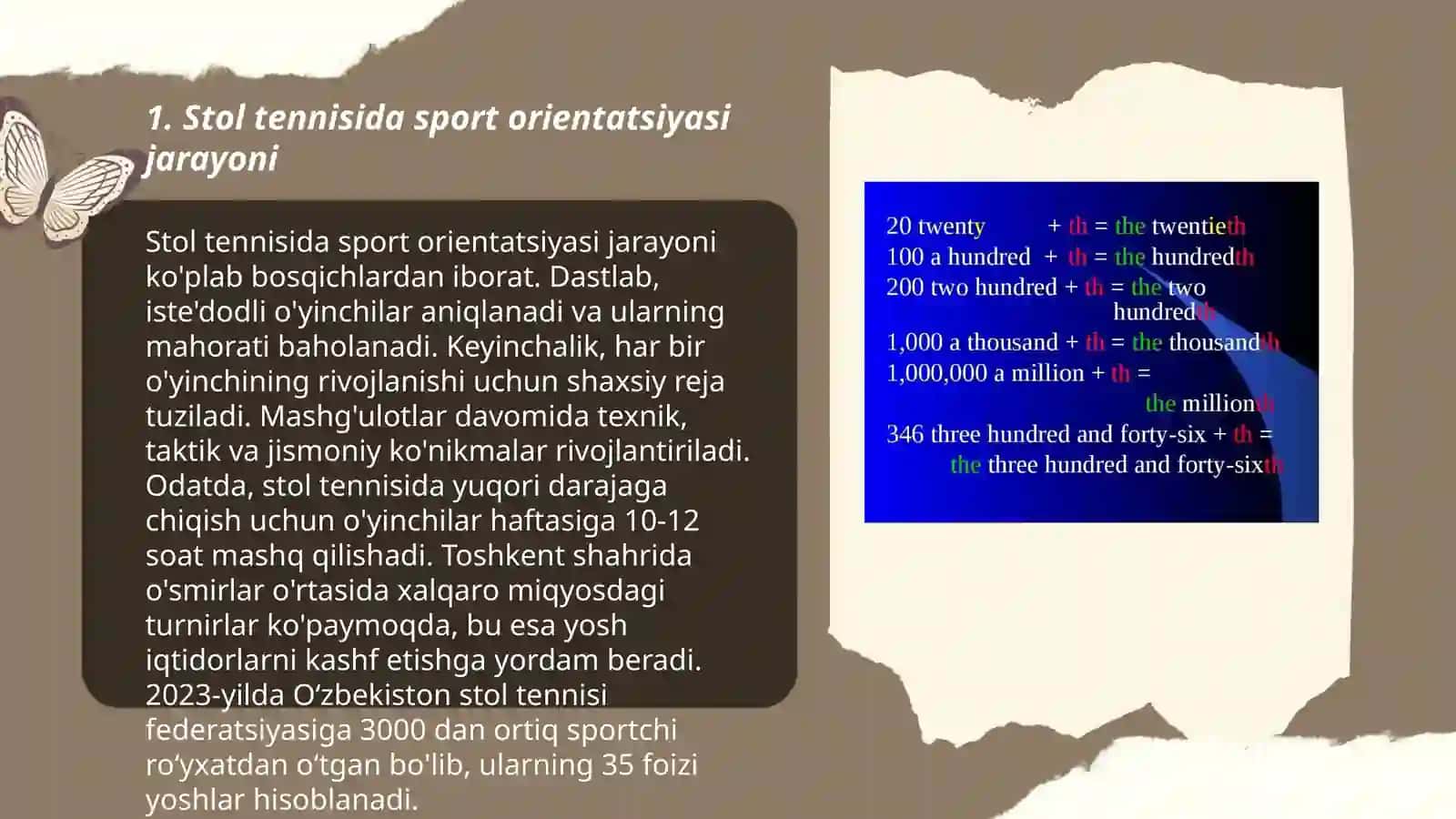 Sport orientatsiyasi va sportchilarni tanlash muammolari stol tennis misolida 3