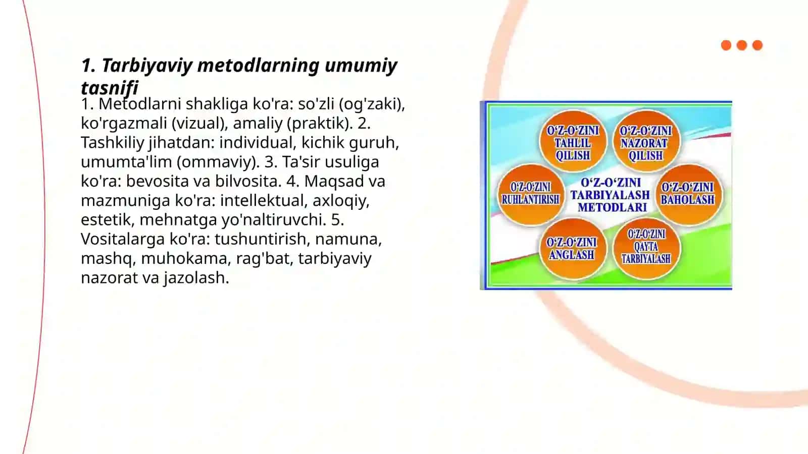 Tarbiyaning umumiy metodlari 3