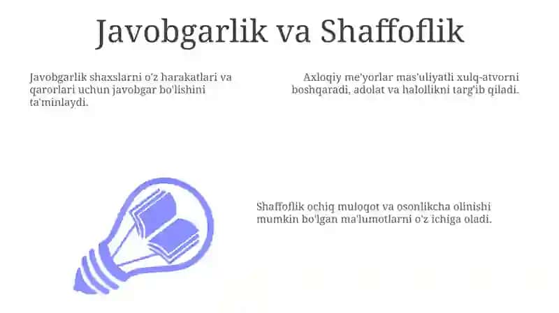 Mehnat faoliyatidagi ahloqiy normalar 3