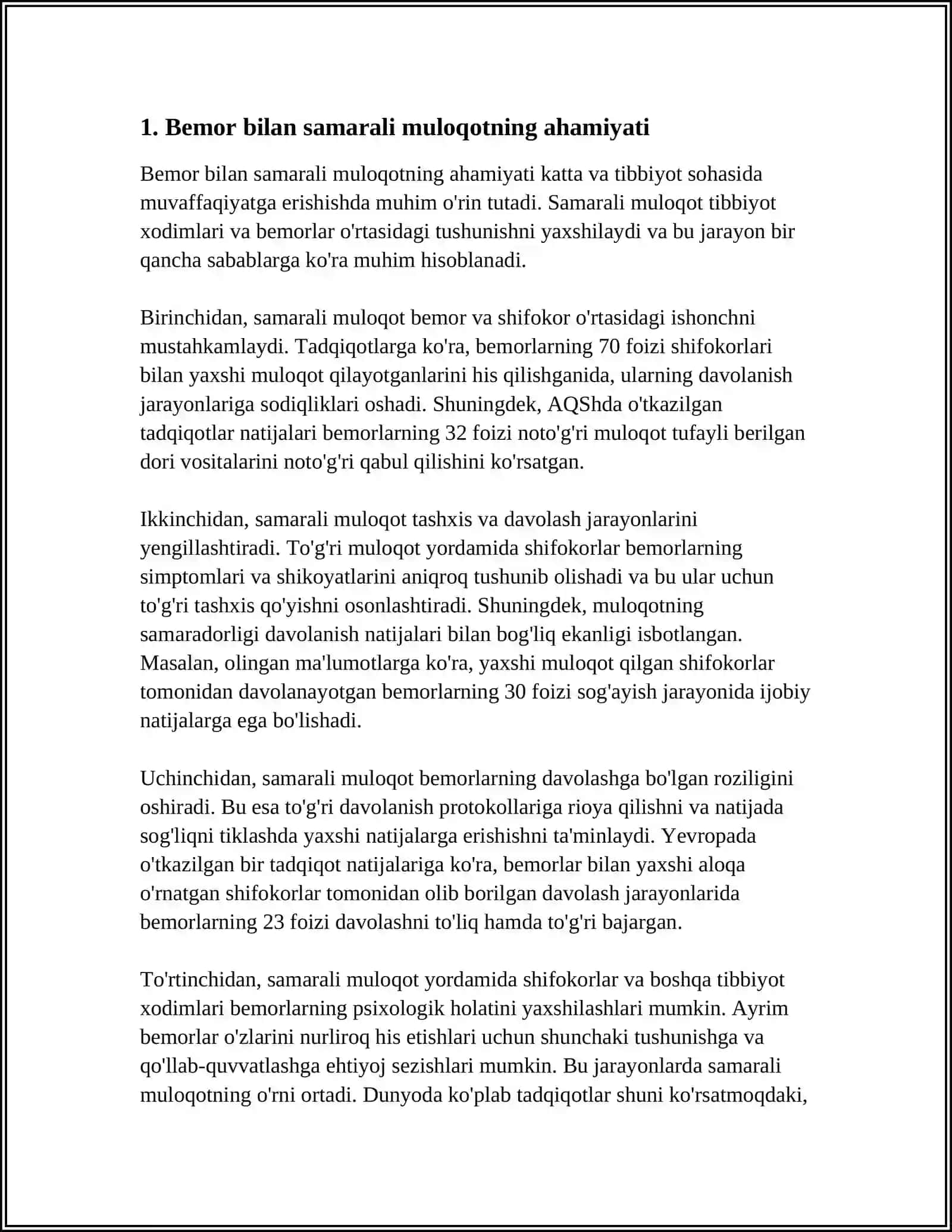 JARROHLIK BOʻLIMDAGI BEMORLAR BILAN MUNOSABATDA BOʻLISH PSIXOLOGIYASI 3