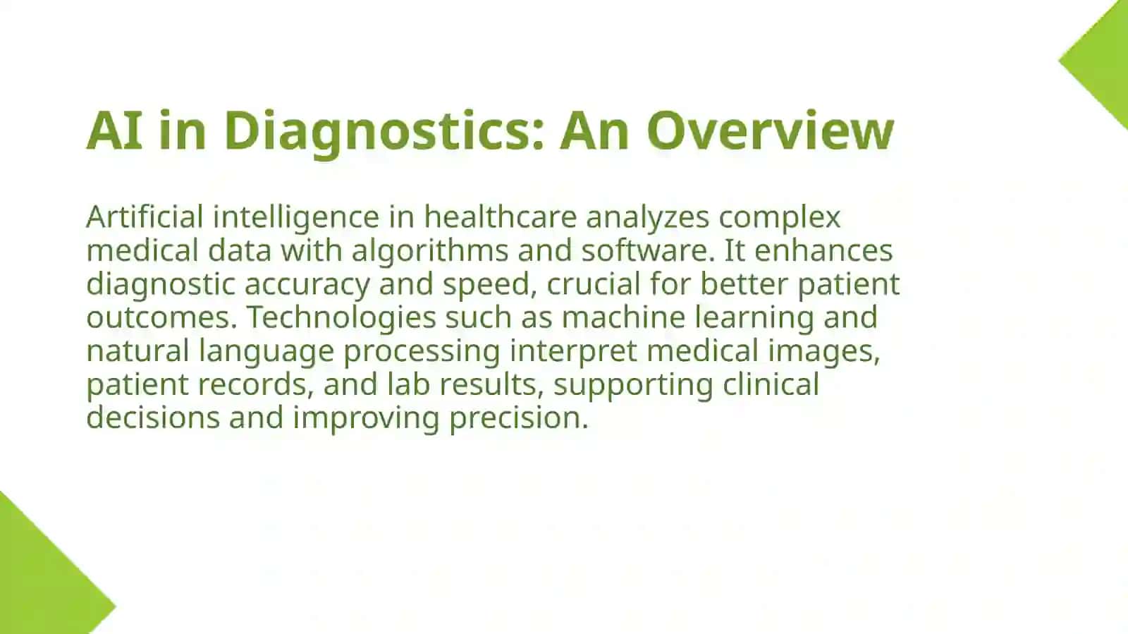 The role of articeal intelligence in Healthcare 3