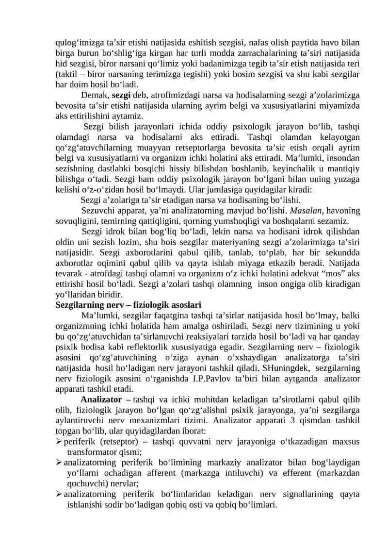 Sezgini psixodiagnostika qilish 3
