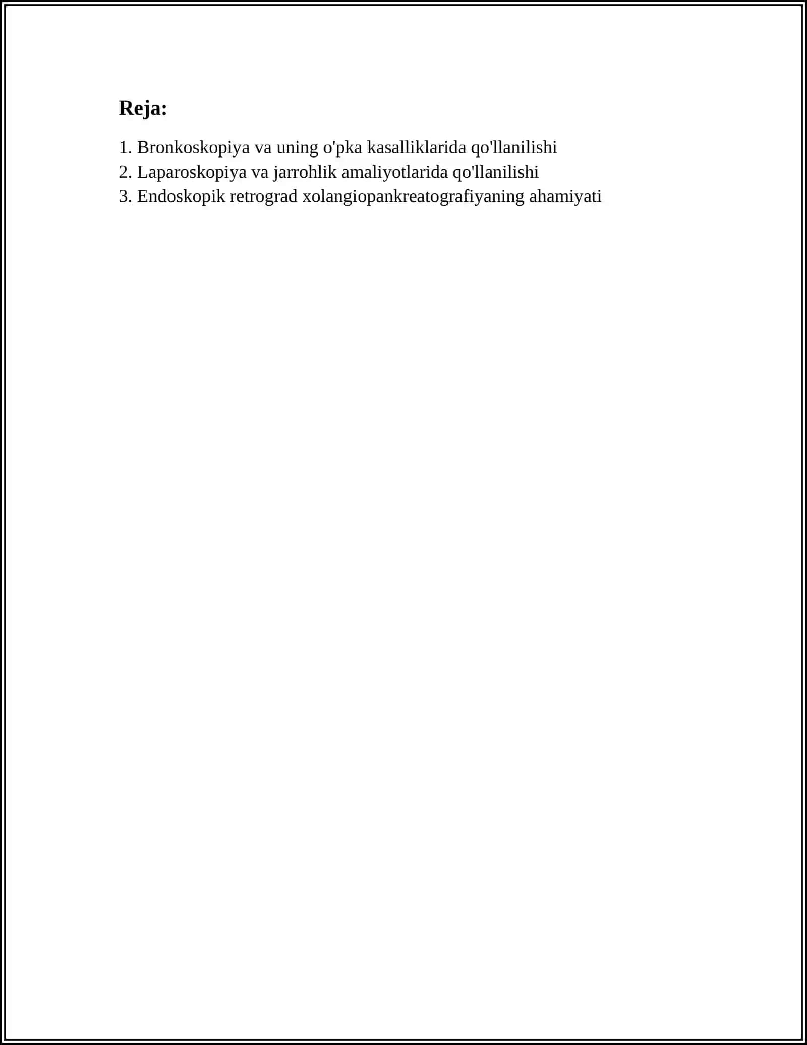 TIBBIYOTDA ENDOSKOPIK USULLARNING QO'LLANILISHI 3