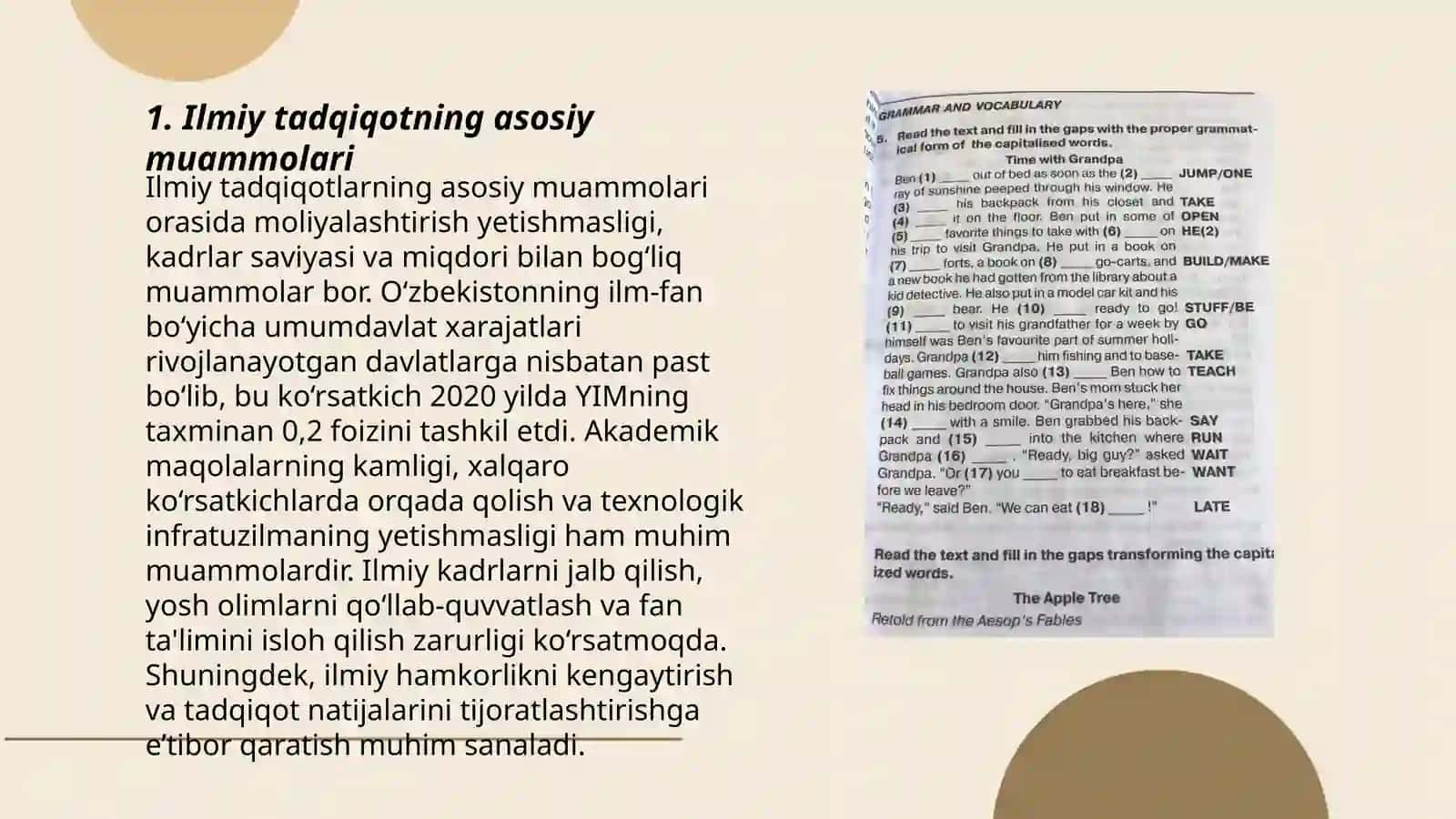 Ilmiy tadqiqotda muammo va muammoli vaziyatning o'zaro aloqasi 3
