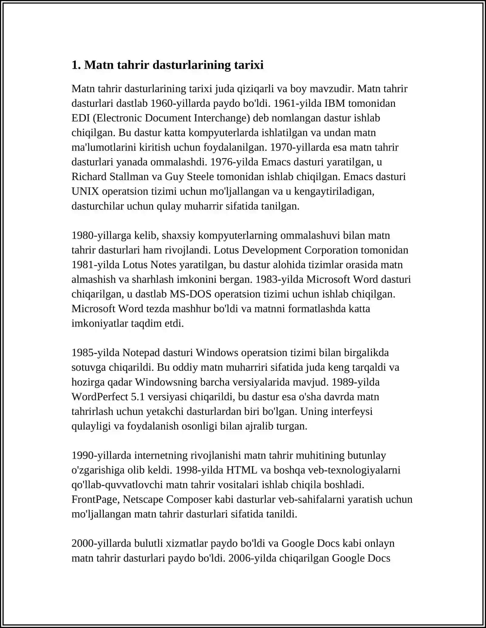 TEKST REDAKTORLARI 3