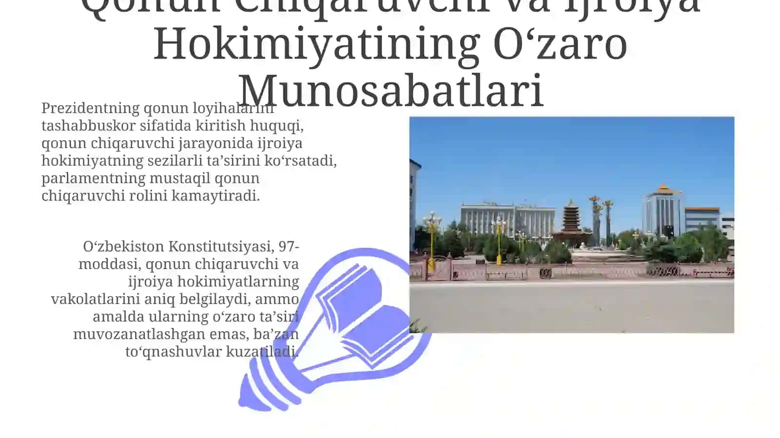 Demokratik davlat modellari (oʻzbekistonning eng yangi tarix fanidan) 3