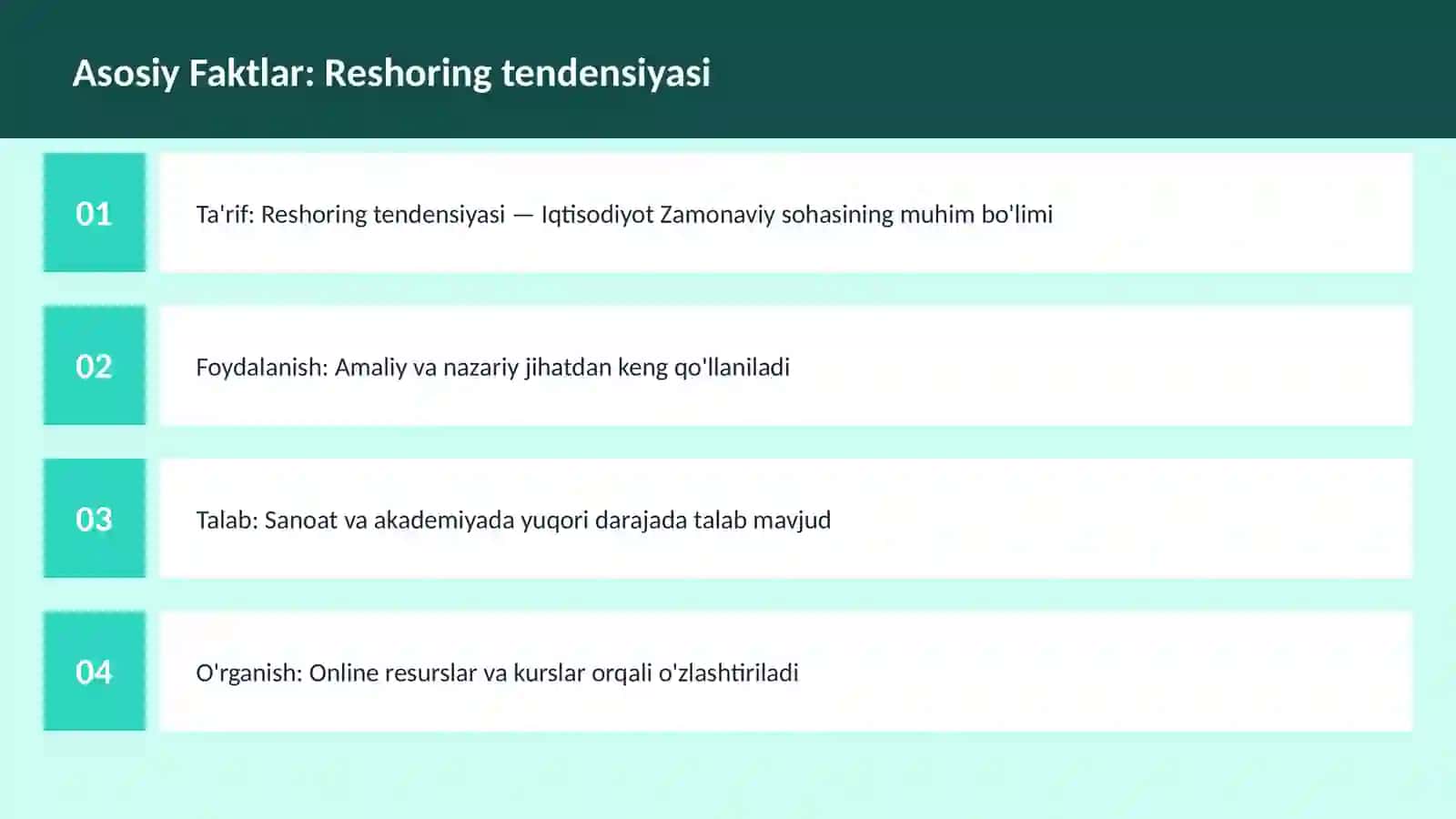 Reshoring tendensiyasi 3