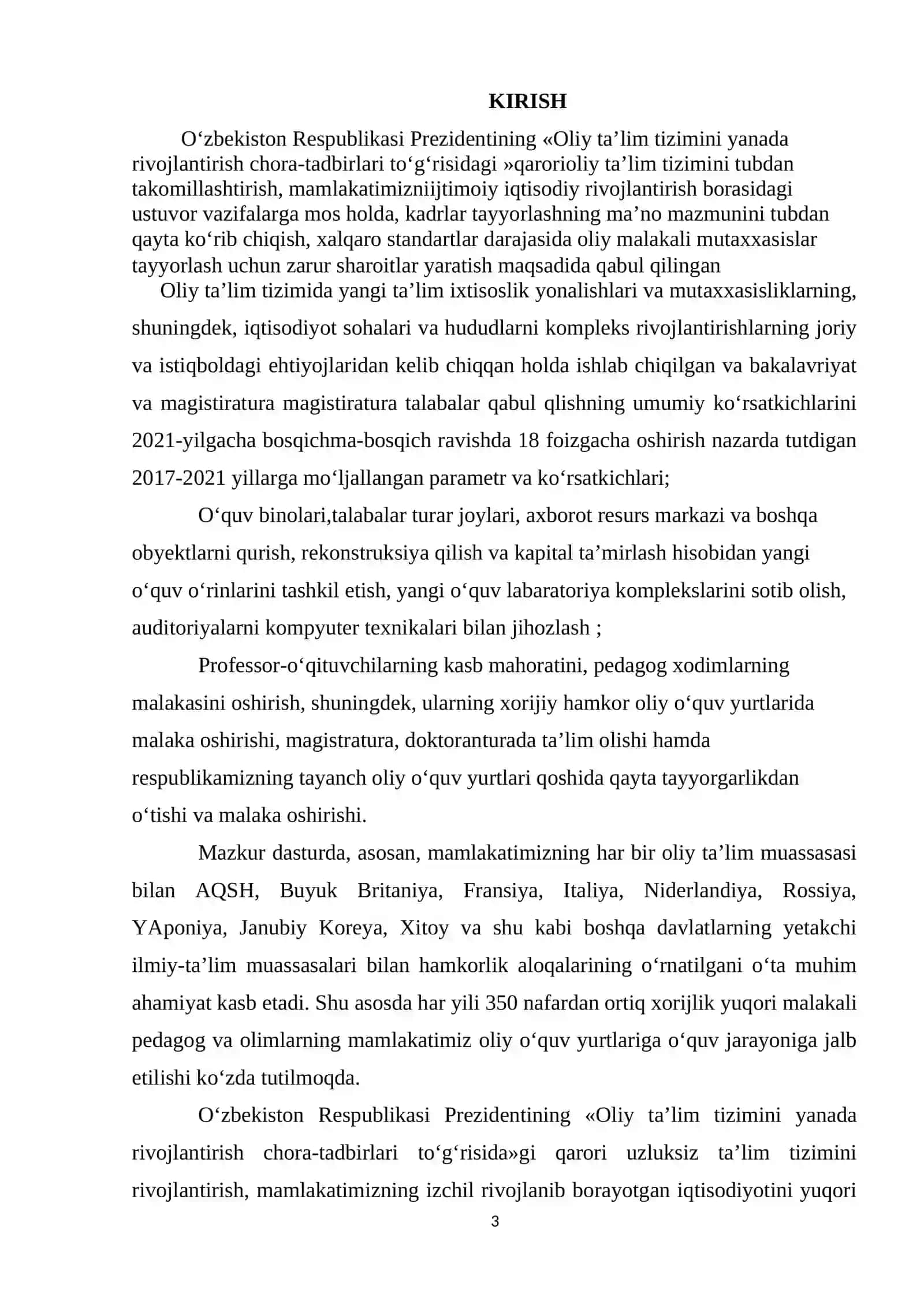 “Ikkinchi tartibli sirtlarning to‘g‘ri chiziqli yasovchilari 3