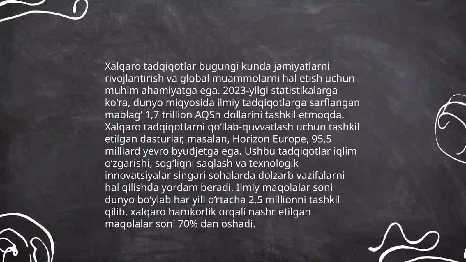 Xalqaro tadqiqotlarning dolzarbligi 3