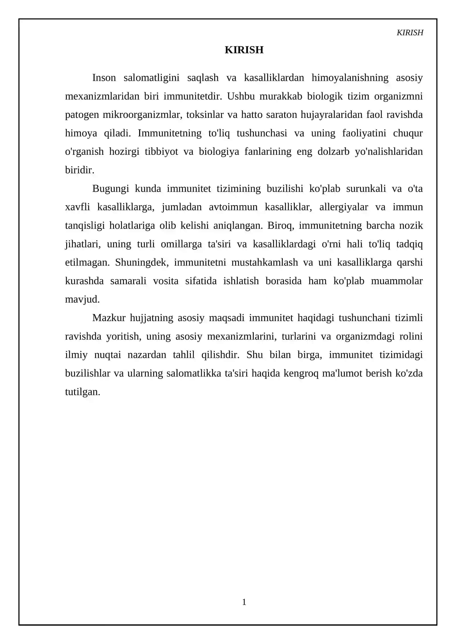 Immunitet haqida tushuncha 3