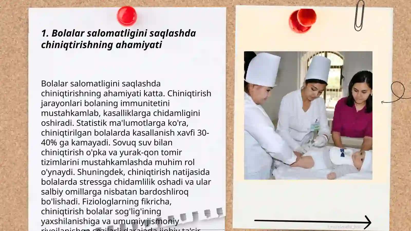 Sogʻlom bolalarni chiniqtirish usullari 3