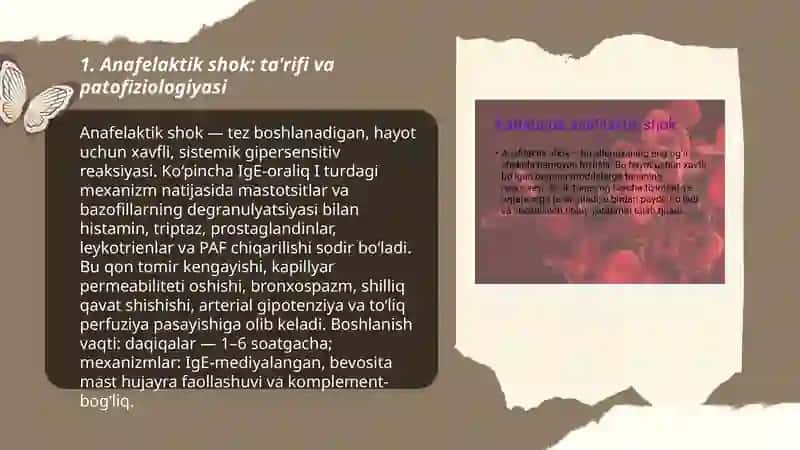 Anafelaktik shok, kvinke shishida yordam ko‘rsatish 3