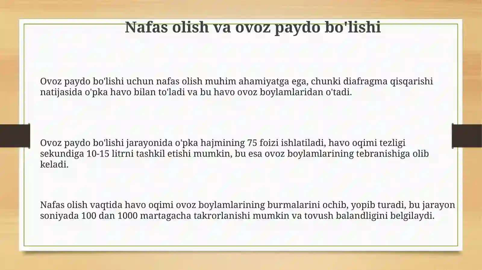 Ovoz paydo bolishi mexanizmi 3