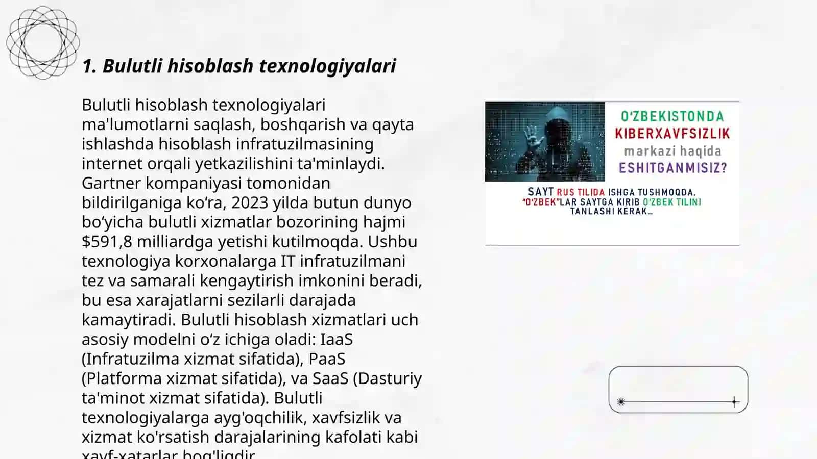 Bulutli texnologiyalar va kiberxavfsizlik 3