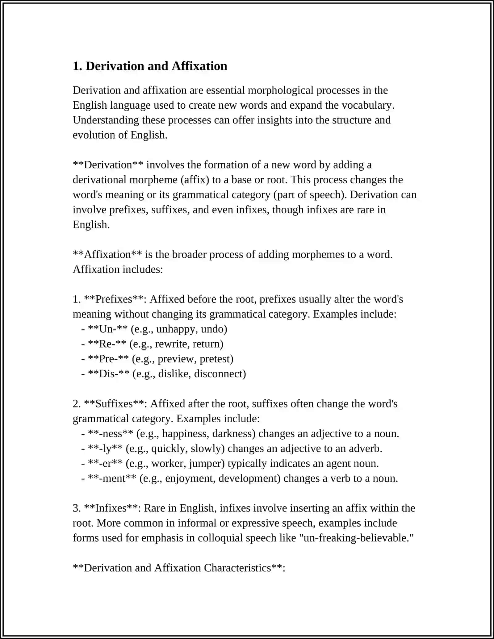 FEATURES OF WORD FORMATION MAVZUSIGA ARTICLE YOZIB BER 3