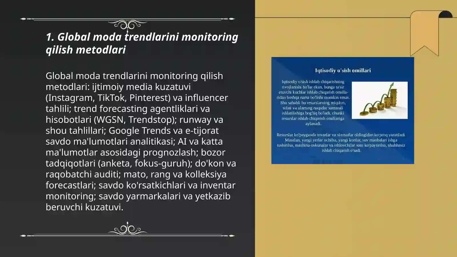 Global moda trendlarini monitoring qilish metodlari 3