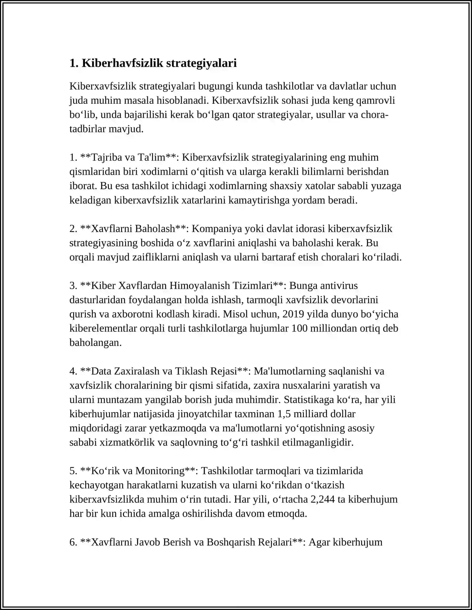 KIBERXQUQ SOHASIGA OID YEVROPA STANDARTLARI 3