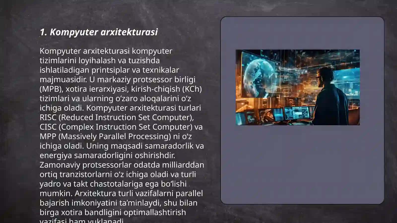 Kompyuter arxitekturasi 3