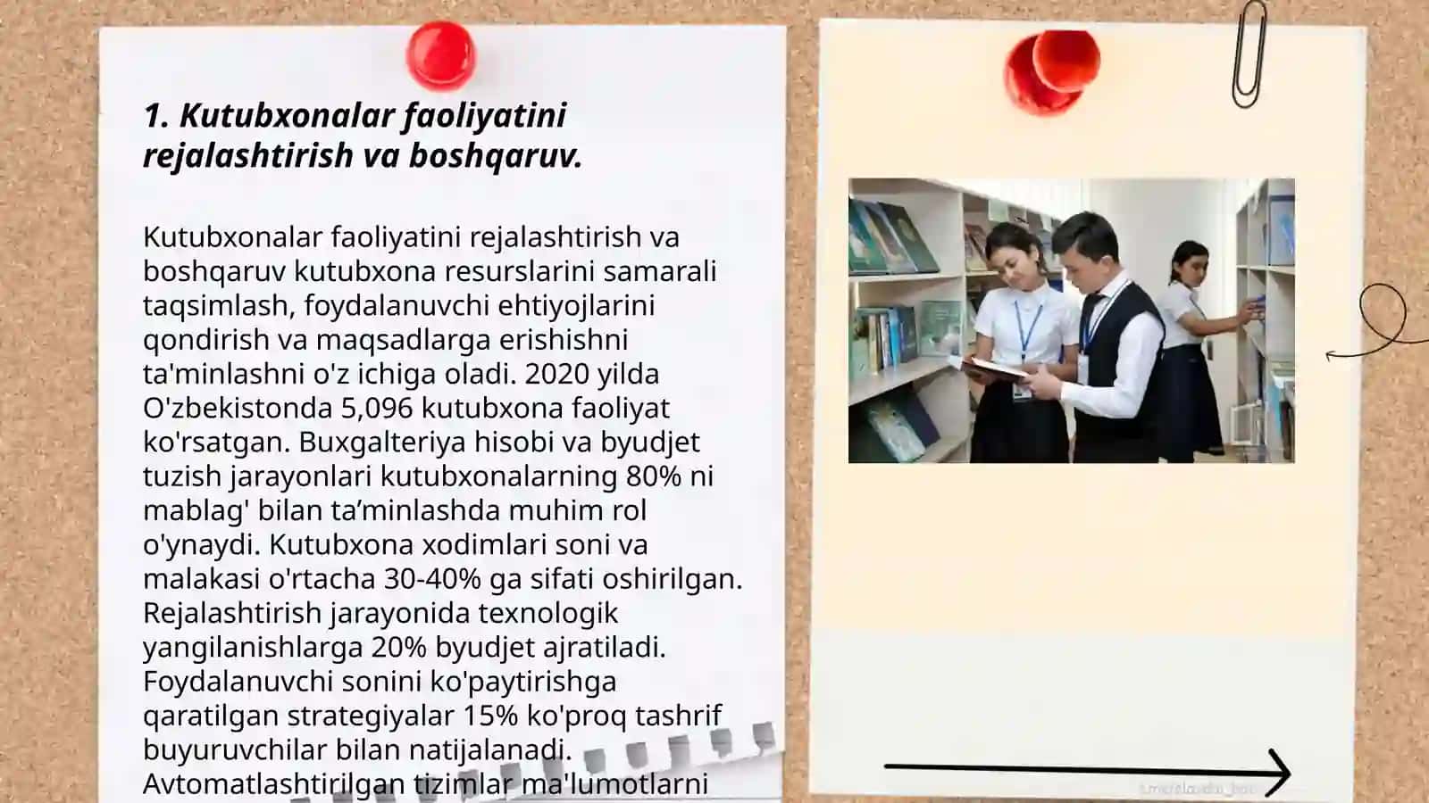 KUTUBXONALARGA METODIK RAHBARLIKNI TASHKIL ETISH MASALALARI 3