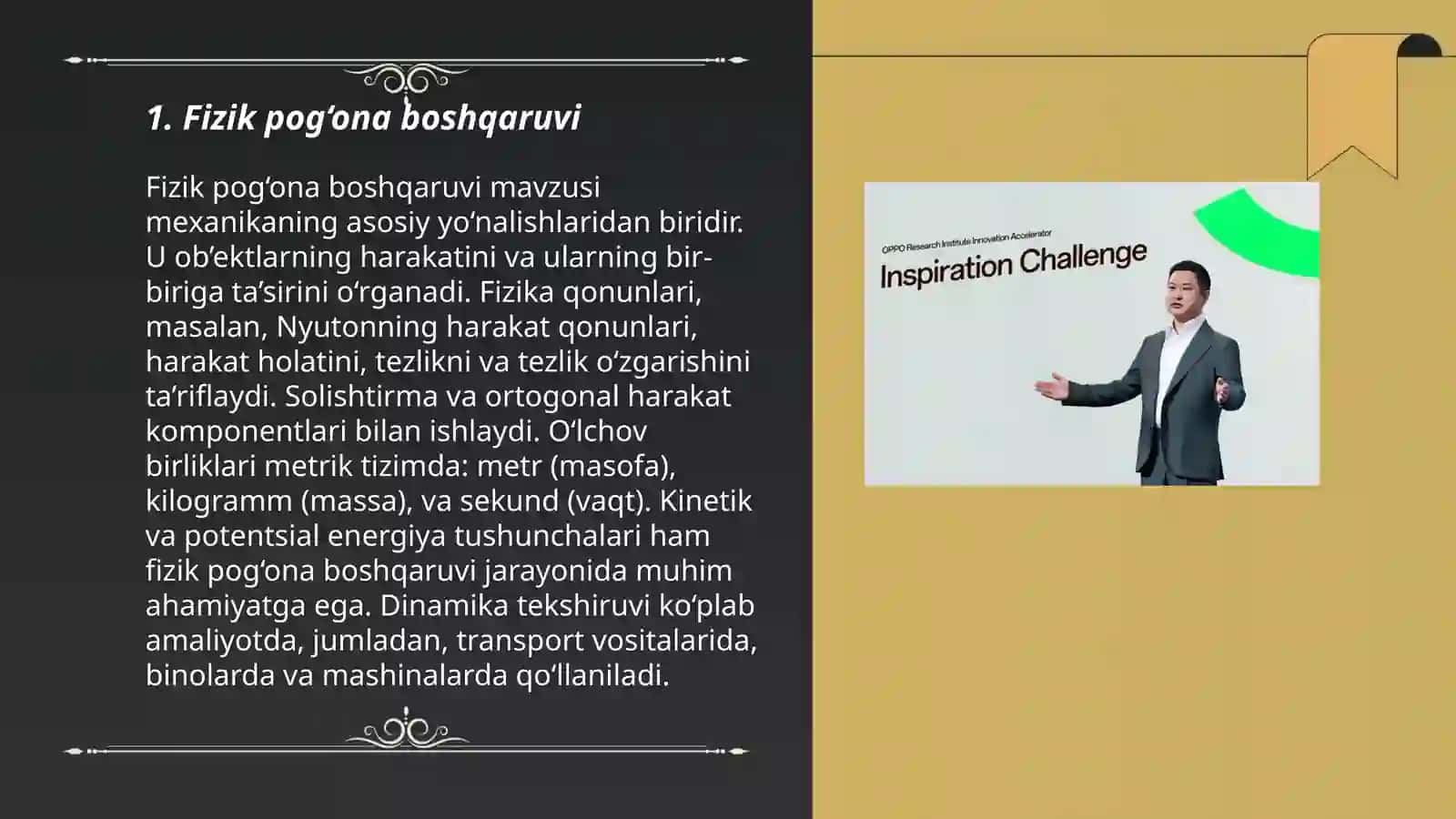 Fizik pog‘ona boshqaruvi 3