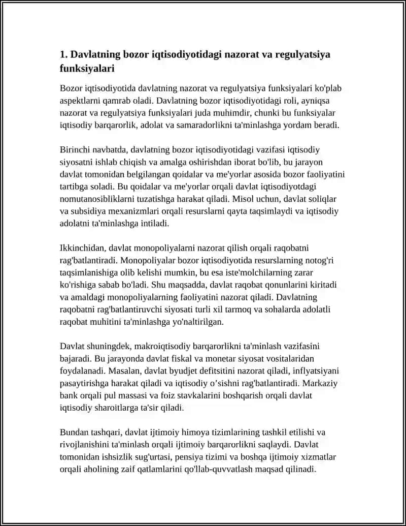 BOZOR IQTISODIYOTIDA DAVLATNING ROLI 3