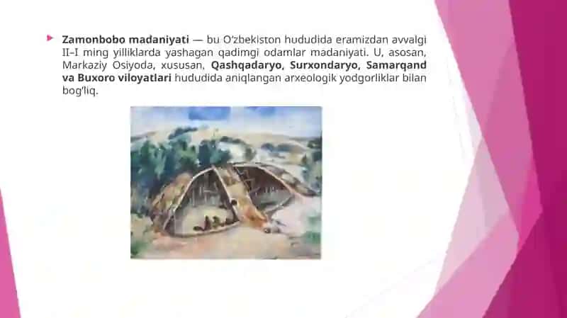Zamonbobo ma’adaniyati 3