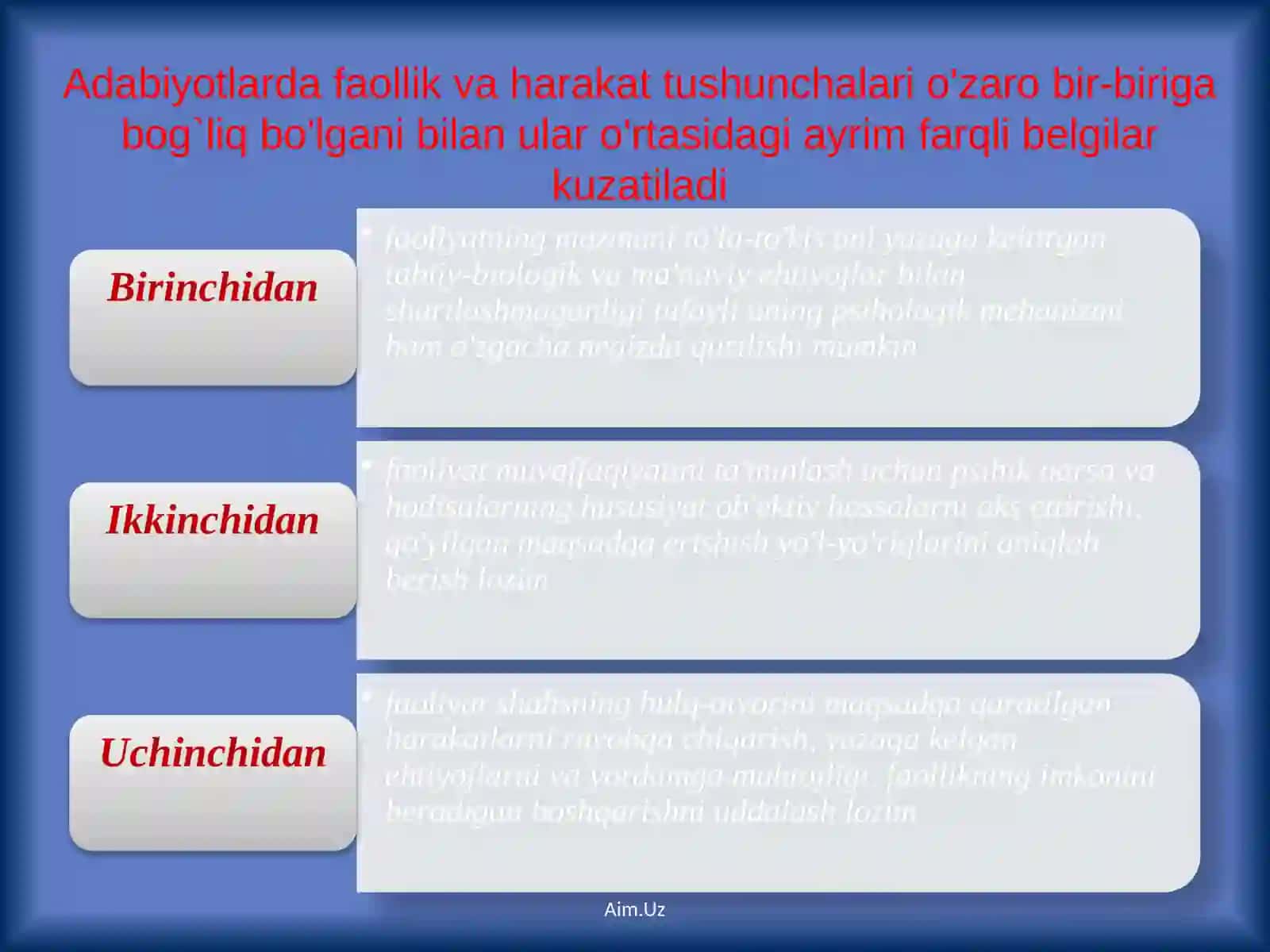 FAOLIYAT 3