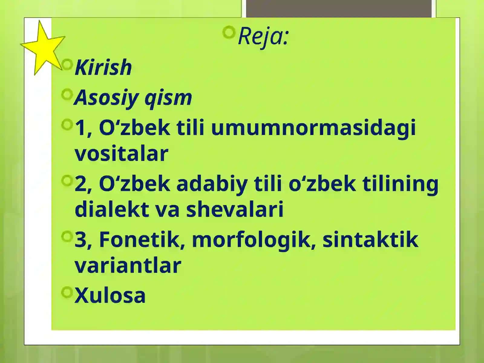 ADABIY NORMA VARIANTLARI 3