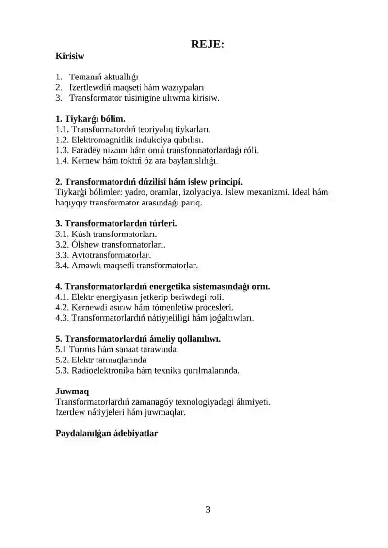 Transformatorlar 3