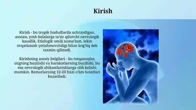 Asab tizimini parazitar kasalliklari 3