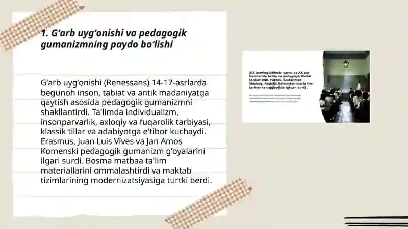 Gʻarb uygʻonish davrida pedagogik fikrlar taraqqiyoti 3