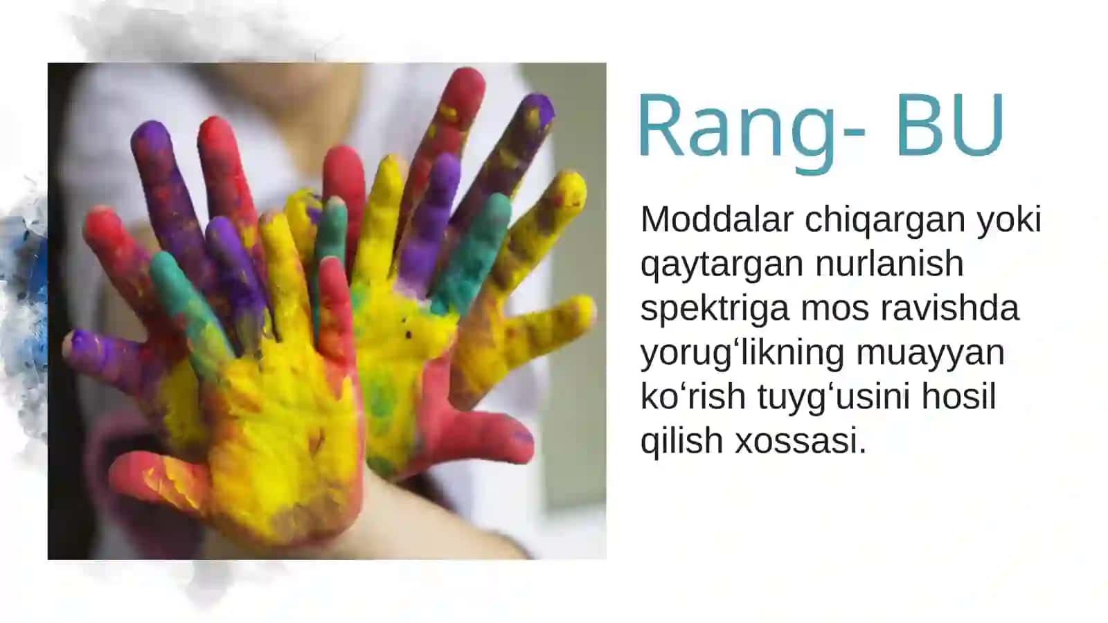 Rang psixologiyasi va integrativ artterapiya. Individual va guruxiy artterapiya 3