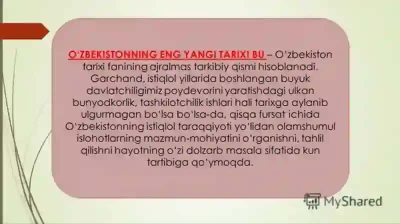 O‘zbekistonning eng yangi tarixi o‘quv fanining predmeti, maqsadi va vazifalari, nazariy-metodologik ta'moyillari 3
