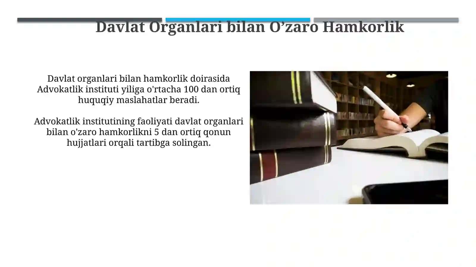 Advokatura institutining konstitutsiyaviy maqomi 3