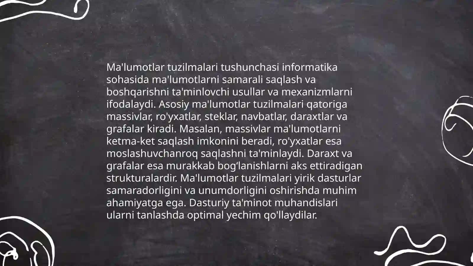 String Ma'lumotlar Tuzilmasi va Uning Metodlari Bilan Ishlash 3