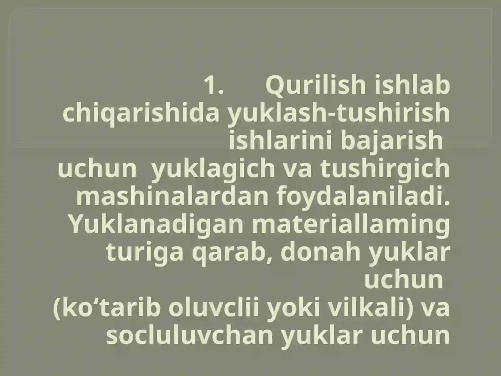 Qurilish mashinalari 3