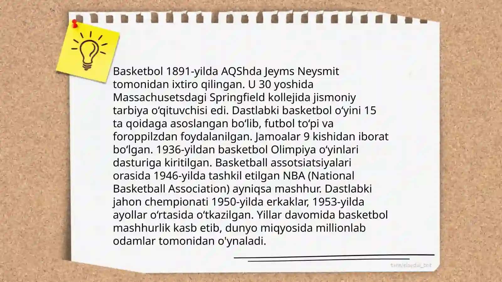 Basketbolning tarixi 3