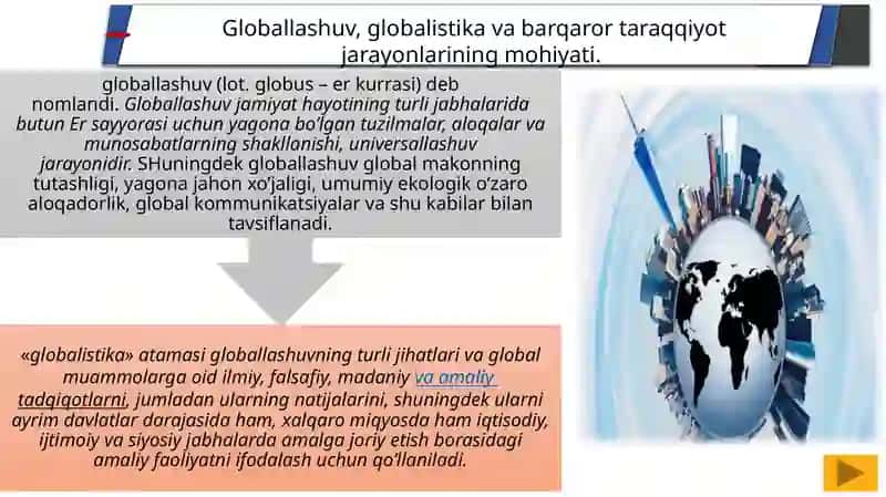 Globallashuv va barqaror taraqqiyot falsafasi 3