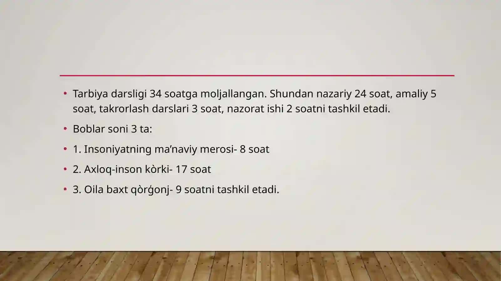 4-sinf tarbiya darsligini òrganish 3