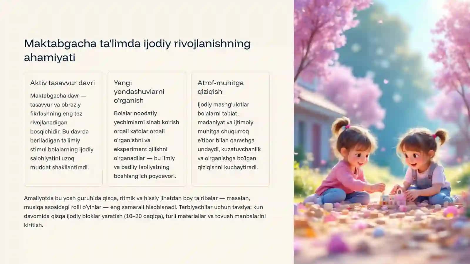 Musiqali sahnalashtirish orqali bolalarning ijodiy faoliyatini rivojlantirish 3