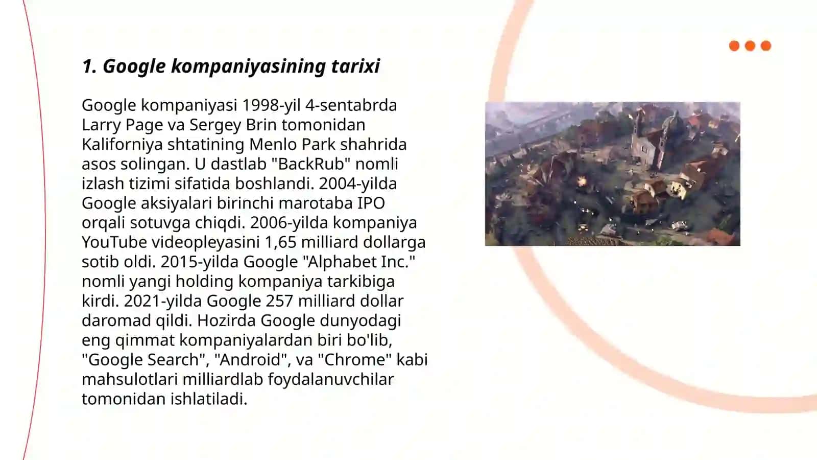 Google kompaniyasi tarixi 3