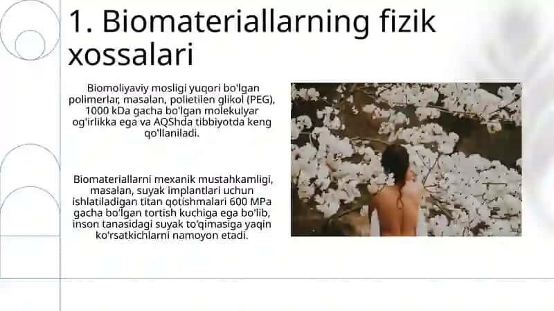 Biomateriallarning Kimyoviy Tarkibi va Ta'siri 3