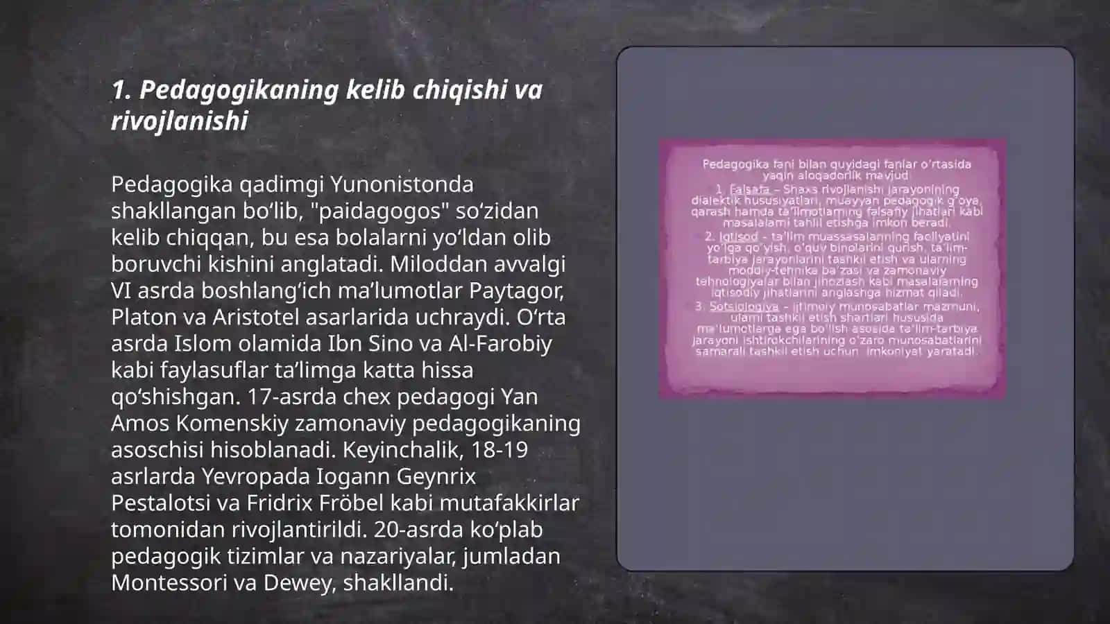 Pedagogika tarixi va nazariyasi 3