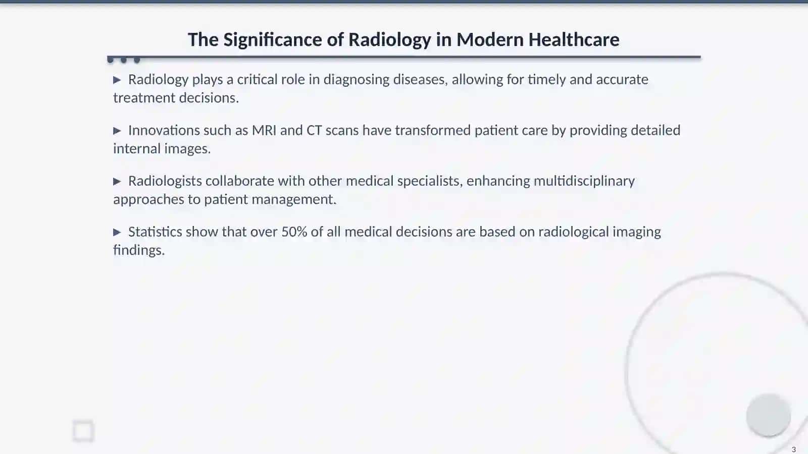 Radiology Department in Modern Healthcare 3