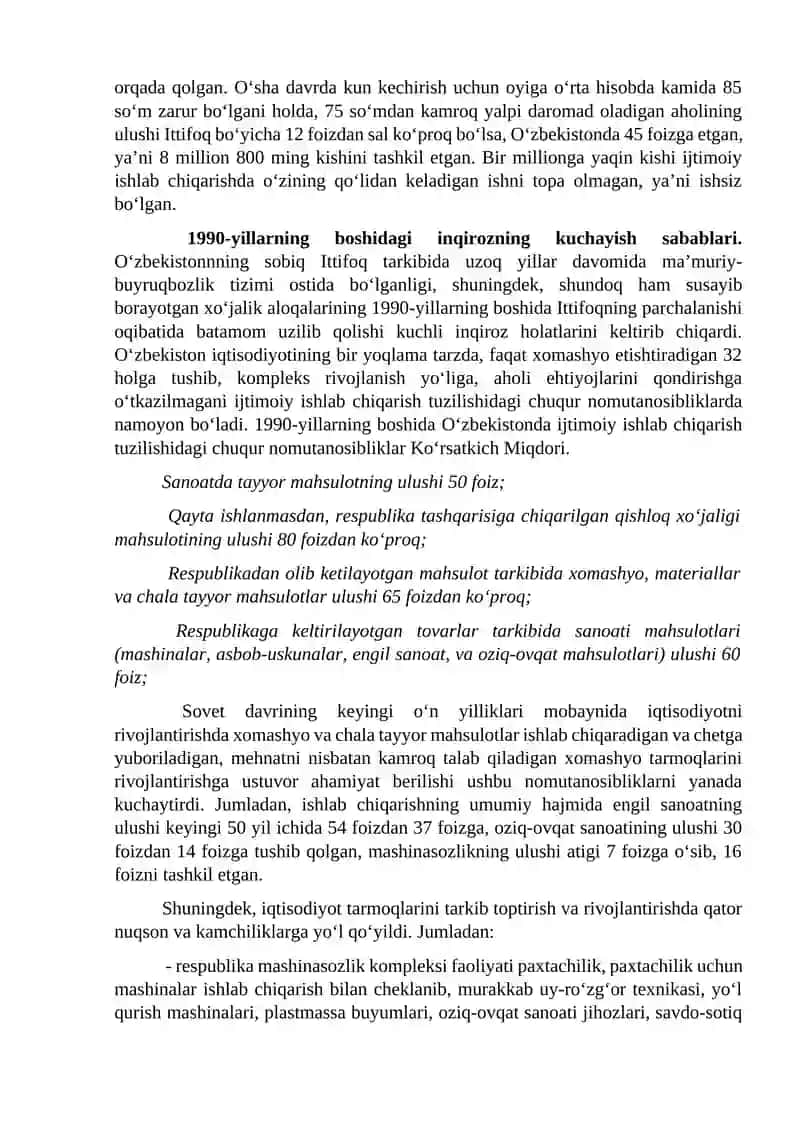 MUSTAQIL O‘ZBEKISTON RESPUBLIKASINING TASHKIL TOPISHI VA UNING TARIXIY AHAMIYATI 3