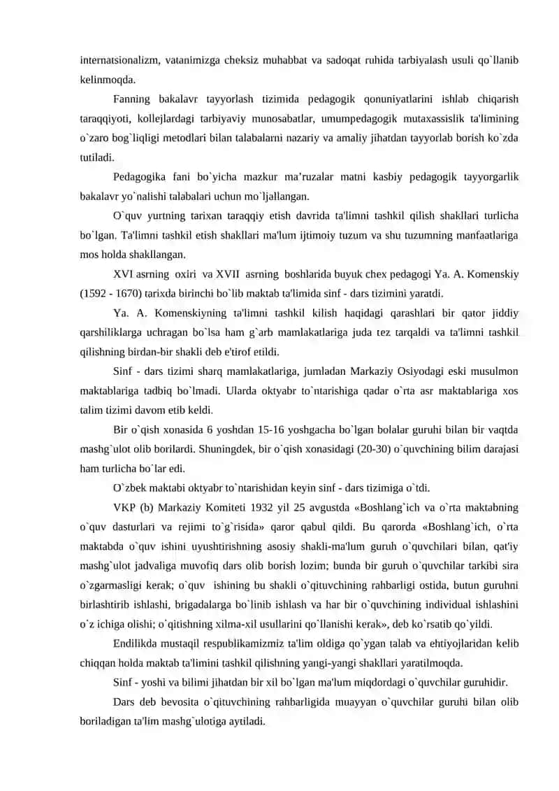 Ta’lim turi va ularni tashkil etish shakillari 3