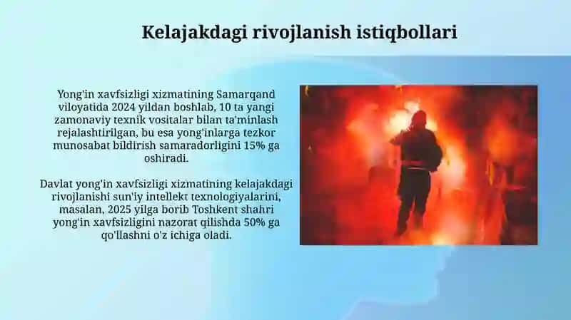 Davlat yong'in xavfsizligi xizmati tarkibini tashkil etish 3