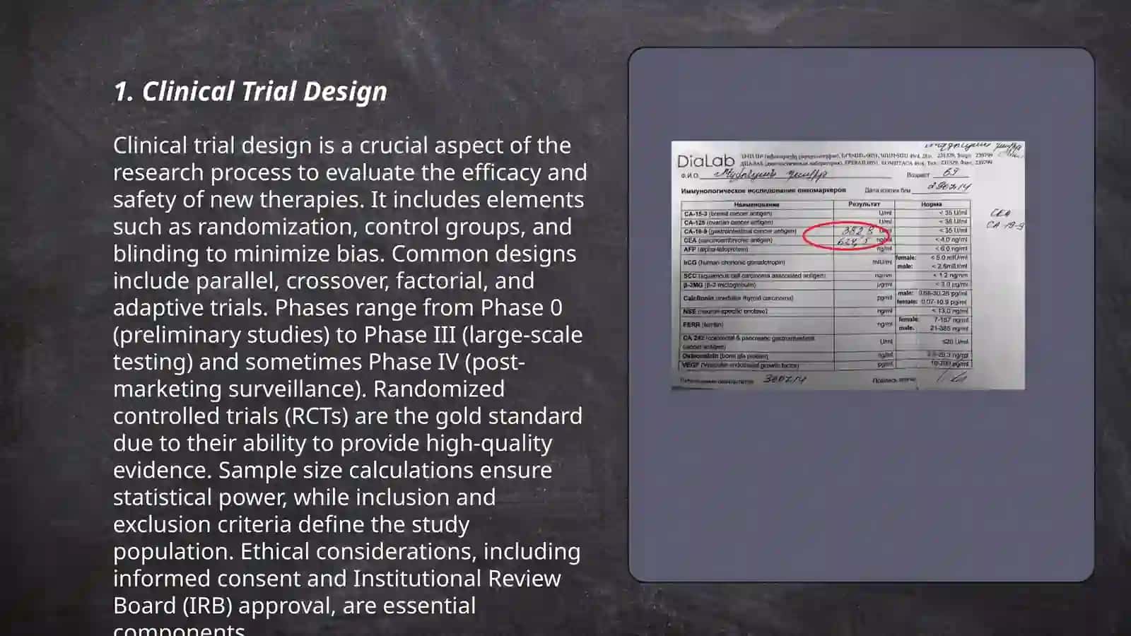Clinical Trial Design 3